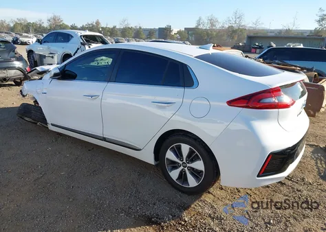 2019 Hyundai Ioniq Plug-In Hybrid Limited из США, поврежденный, VIN KMHC75LD0KU125625